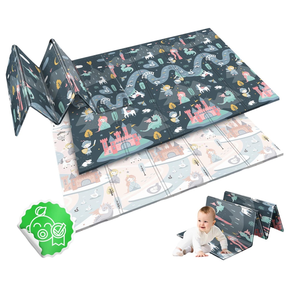 Детский развивающий коврик Nukido 200 x 150 x 1 cm 734102 фото