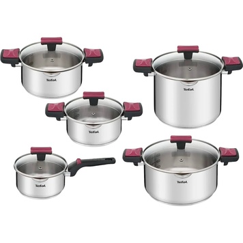 Набір посуду Tefal Cook&Clip 10 предметів G723SA74 G723SA74 фото