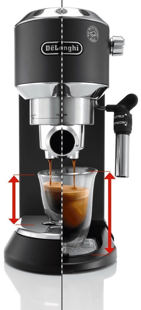 Кавоварка ріжкова DeLonghi Dedica Style EC 685 BK 14750021 фото