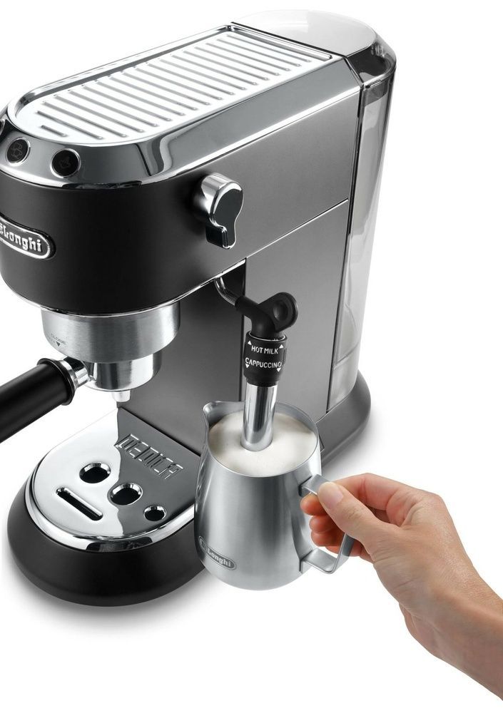 Кавоварка ріжкова DeLonghi Dedica Style EC 685 BK 14750021 фото