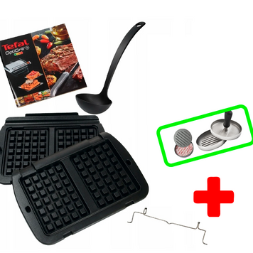 Пластини для бельгійських вафель для Optigrill+ TEFAL XA724810 XA724810 фото