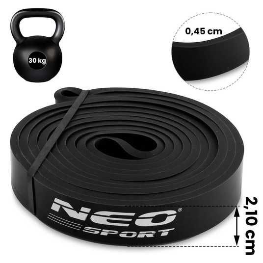 Спортивна резинка Neo Sport - чорна (18-30кг) | Мегапрайс