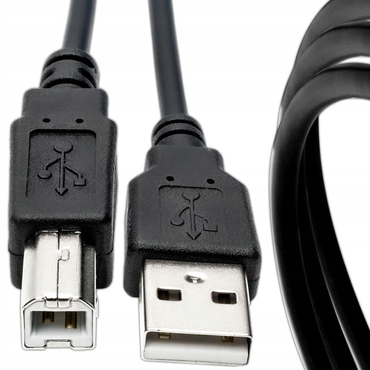 Кабель к принтеру USB 2.0 - 1,8м черный (AM/BM) usb2.0 фото