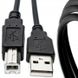 Кабель к принтеру USB 2.0 - 1,8м черный (AM/BM) usb2.0 фото 3