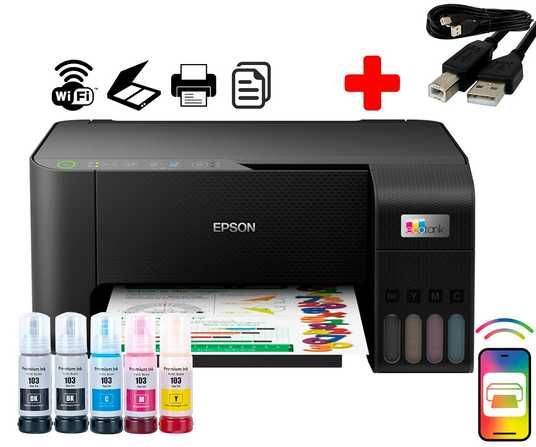EPSON NFC対応熱転写プリンター Купить МФУ Epson EcoTank L3270 с Wi-fi | Мегапрайс