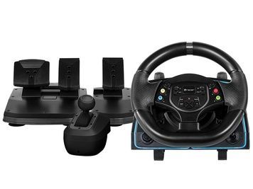 Ігрове кермо з педалями та коробкою передач Tracer GridRacer 1080&deg; для PC/PS4/PS3/Xbox One/Xbox Series/Switch/Android TRAJOY48011 фото